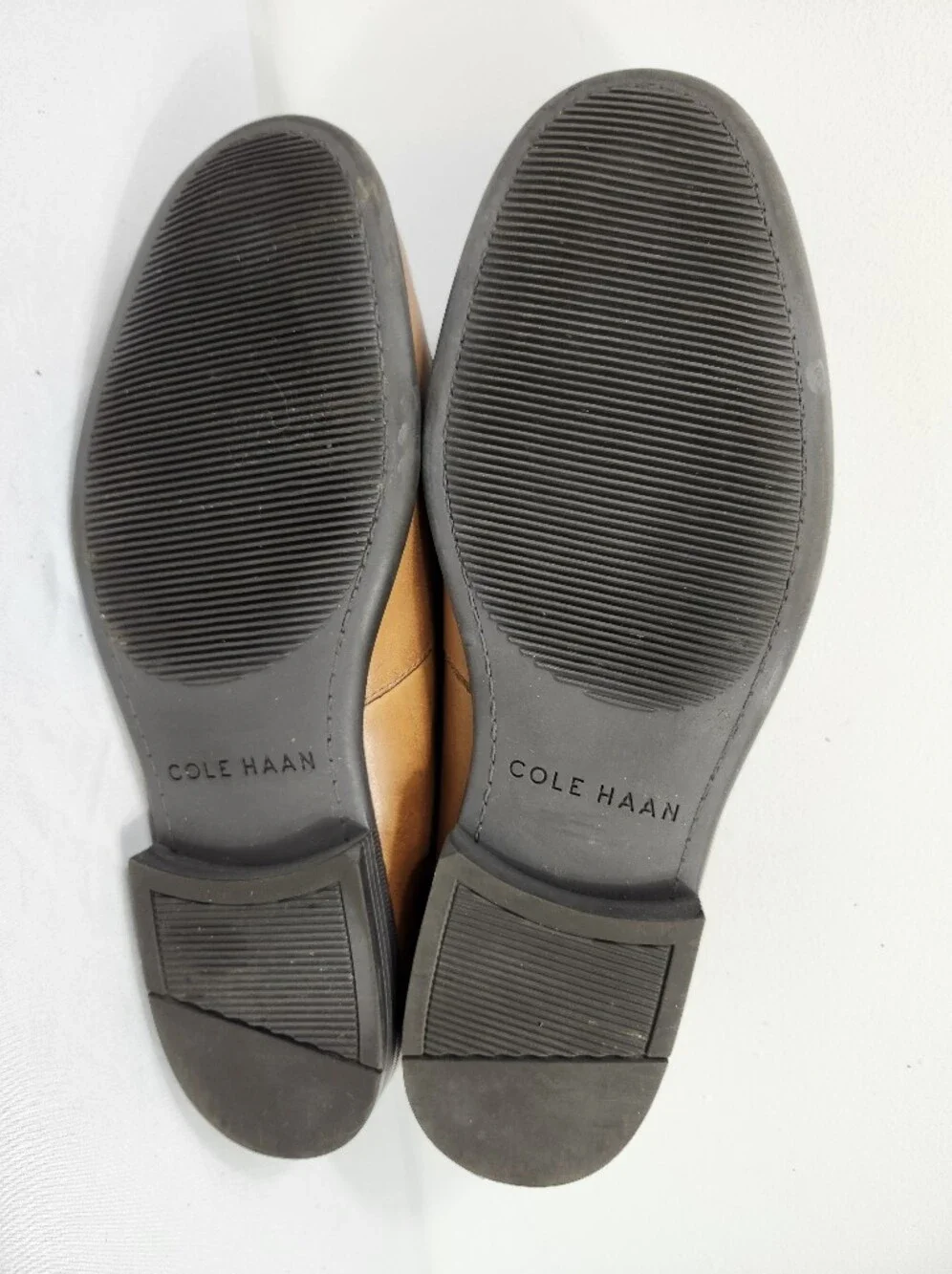 Cole Haan Men's 11 M Tan Leather Penny Loafers Slip On Shoes